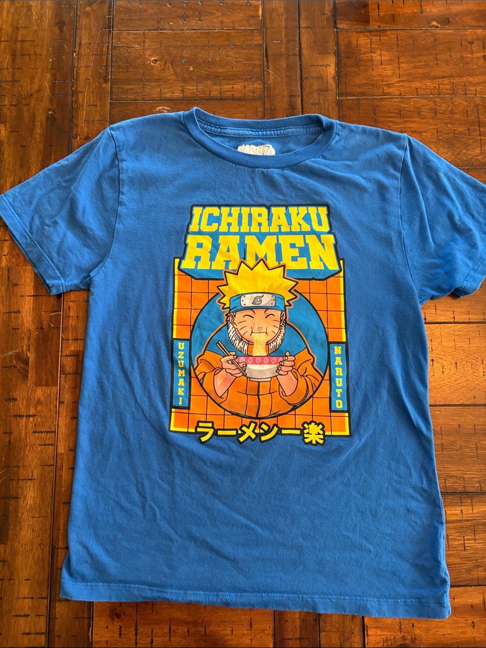 Ichiraku Ramen Graphic Tee - Blue - Youth XL